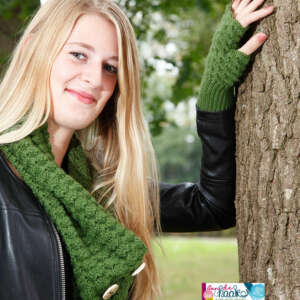 Haakpatroon - Colsjaal en handwarmers