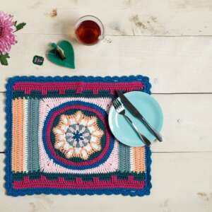 Veelkleurige Placemats