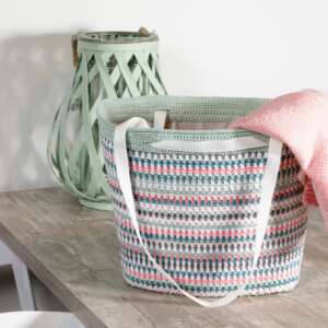 Haakpatroon - Gestreepte shopper