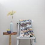 Mooie deken in Fair Isle motief