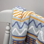 Deel van Fair Isle motief